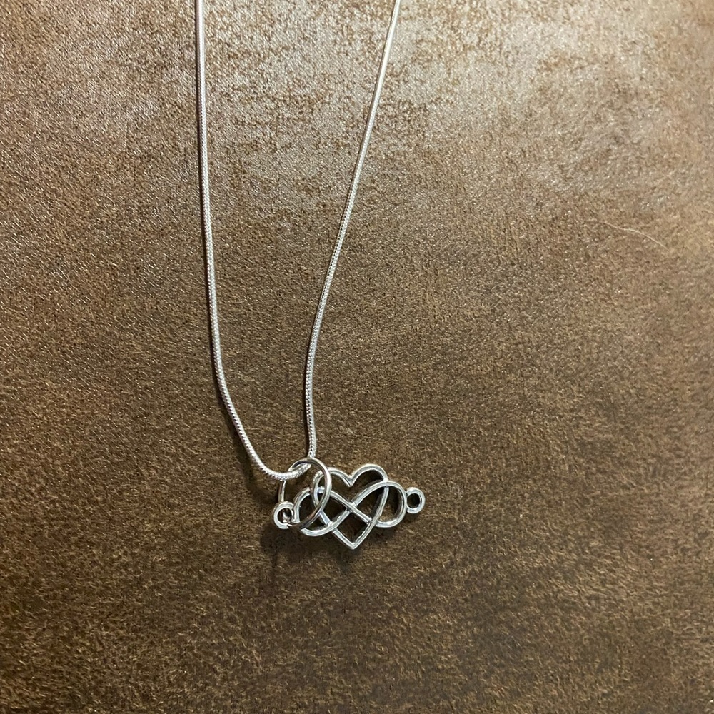 Infinity love necklace